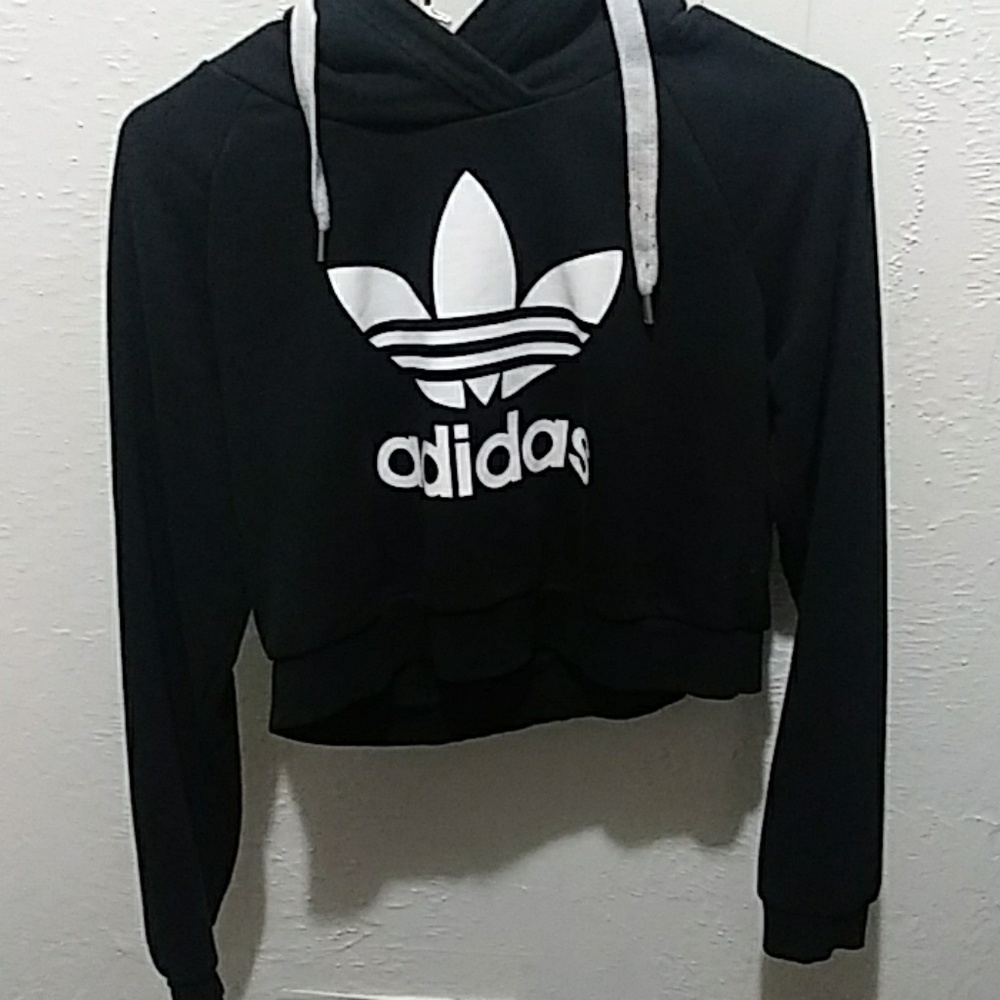 Black adidas hoddie